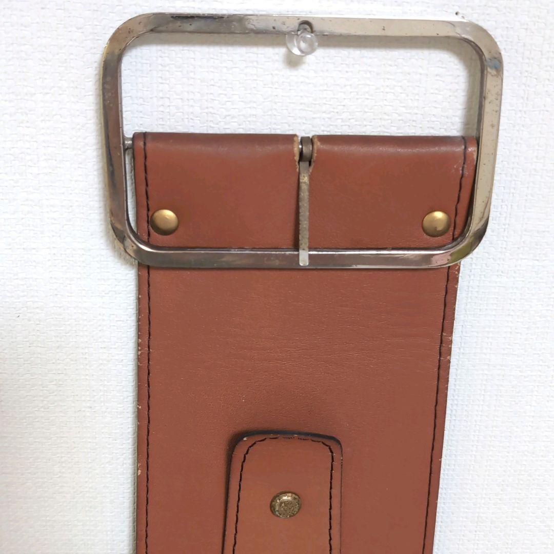 【レア商品】カリモク　腕時計型壁掛け時計 革製 愛知時計 動作難あり