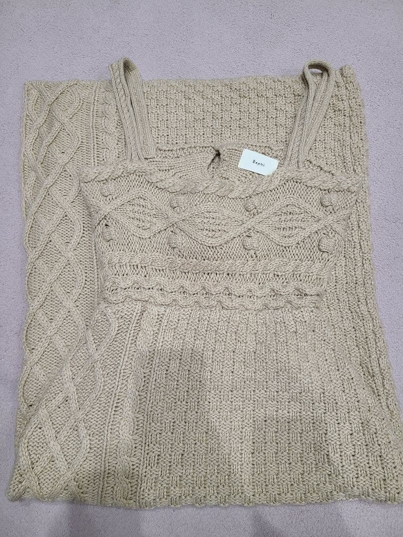 ワンピース eaphi VINTAGE CABLE ONE PIECE