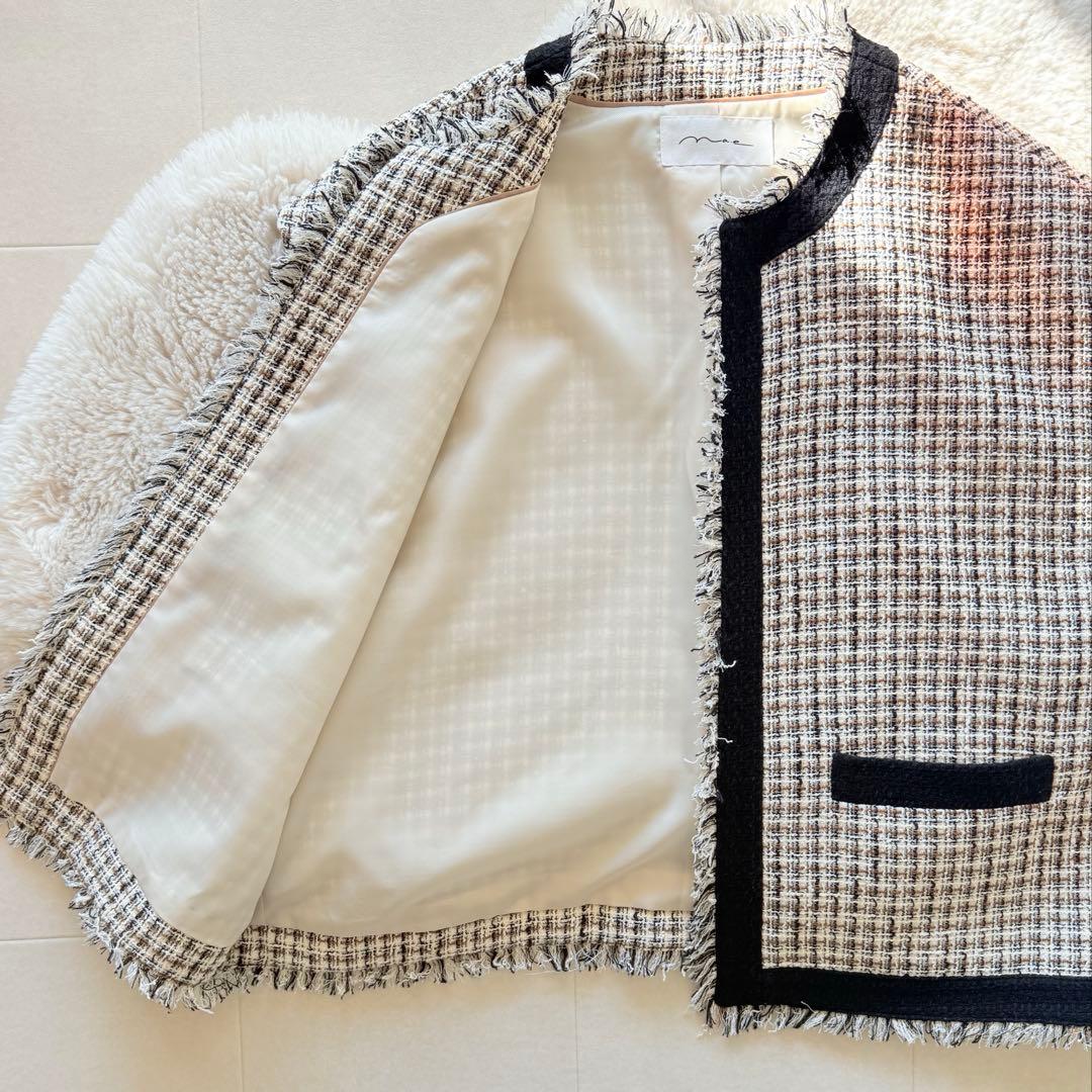 トップス Na.e Novel TWEED Vest