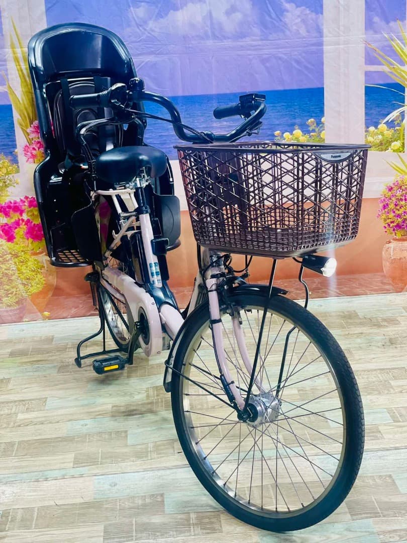 22インチ！ギュット⭐️12AHパナソニック子供乗せ電動アシスト自転車Y3118