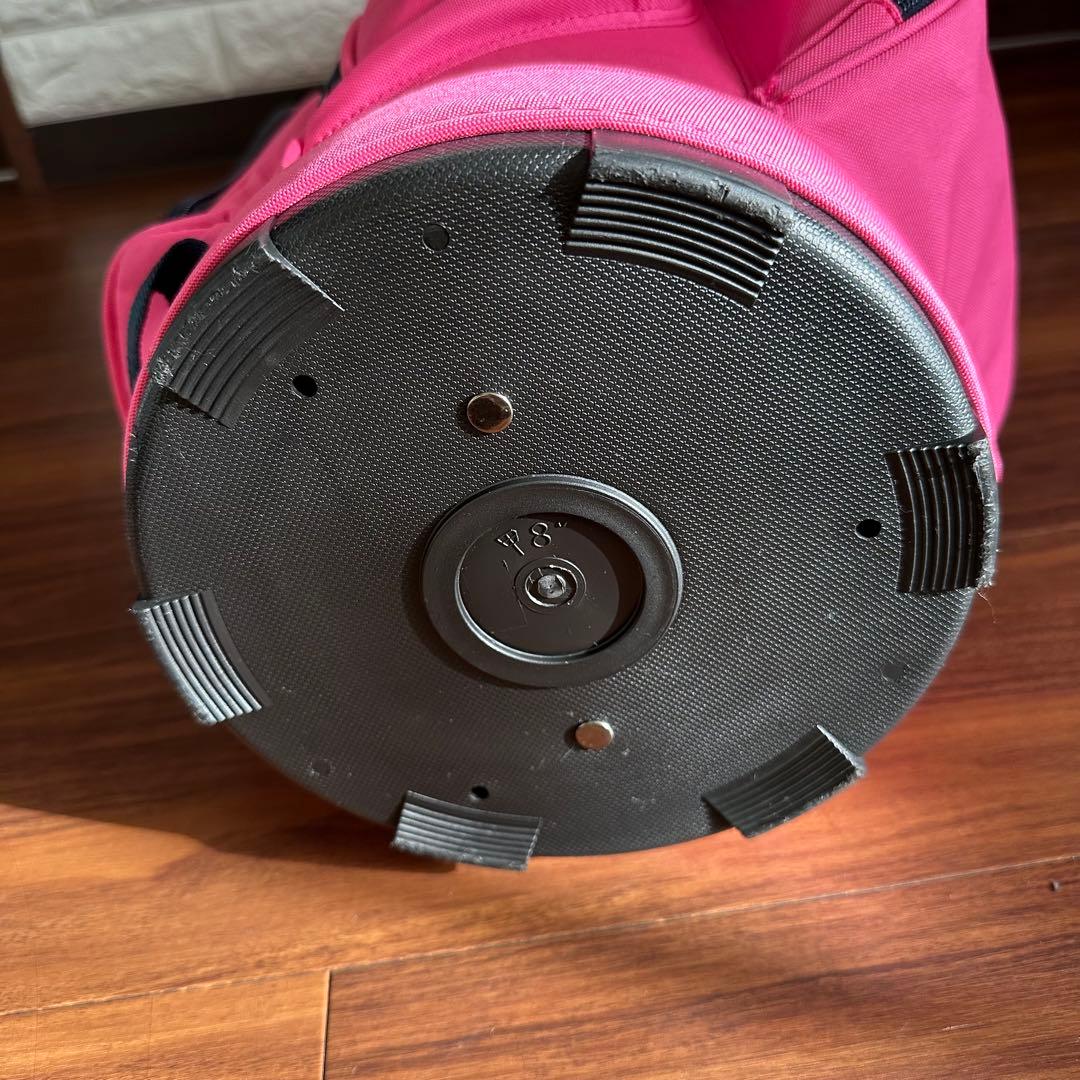 美品 ルコック スポルティフ QQCTJJ05 ピンク キャディバッグ