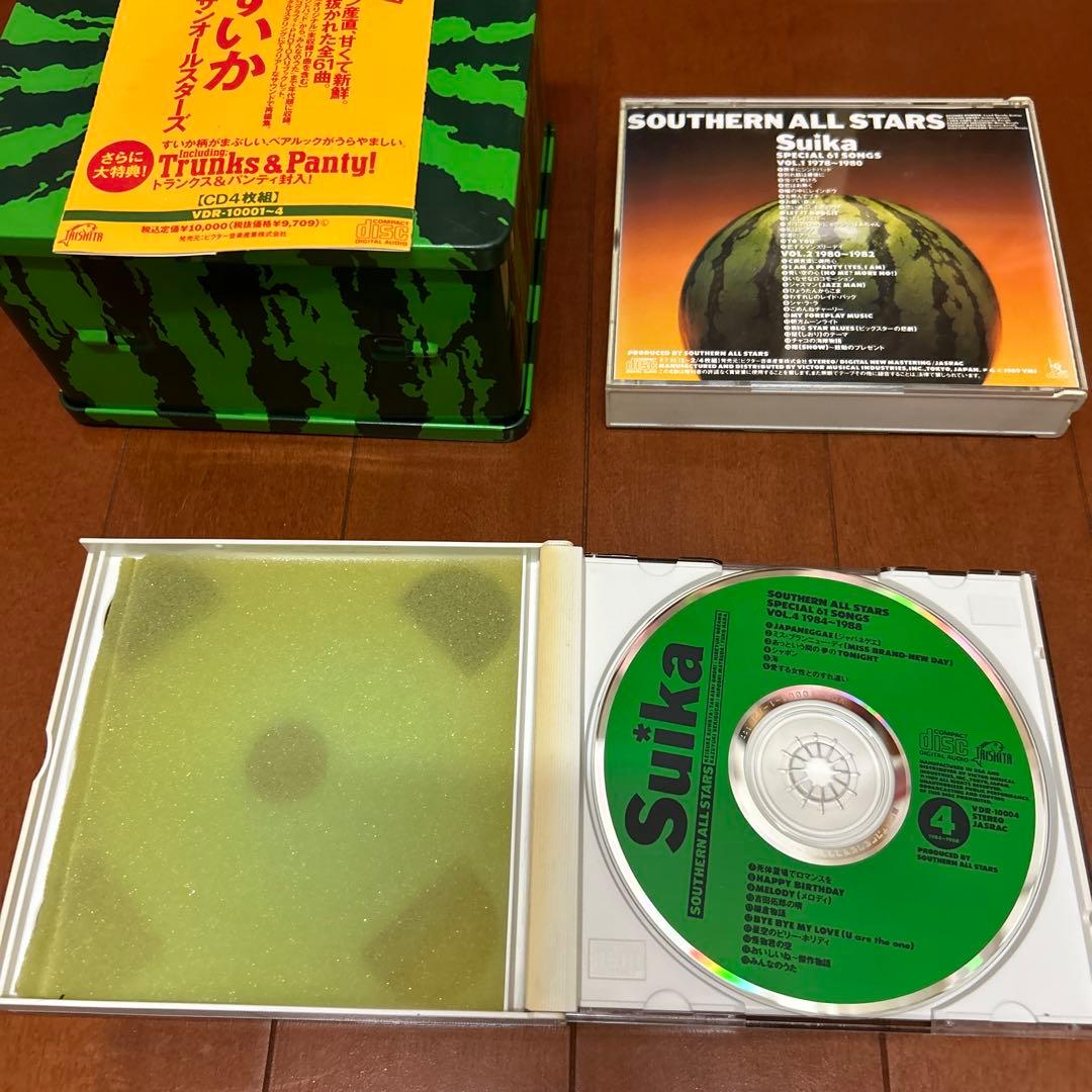 初回限定版　サザンオールスターズ　 スイカ缶とスイカCD