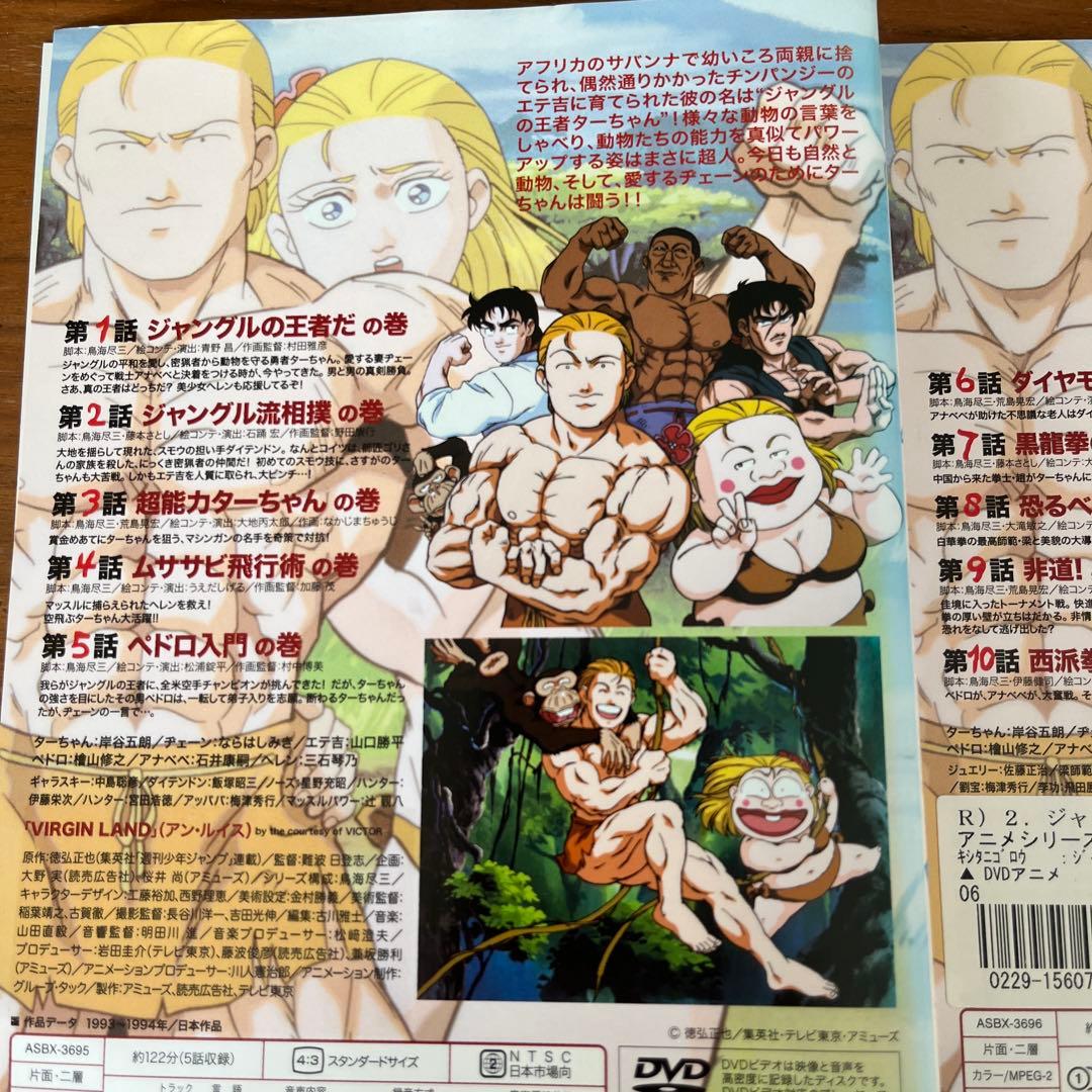 ジャングルの王者ターちゃん DVD 全10巻 全巻セット