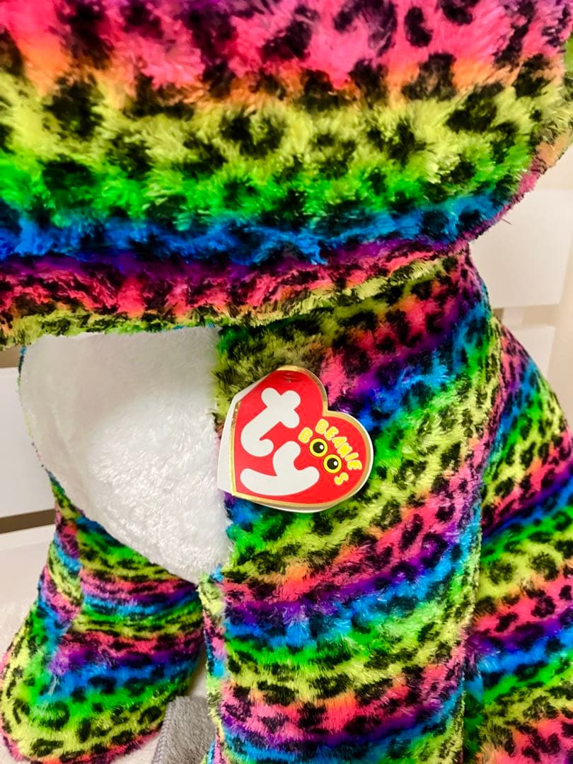 アメリカty社ドッティXXLサイズぬいぐるみ