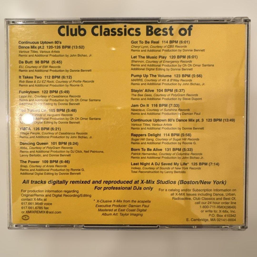 洋楽 Club Classics Best of Mix