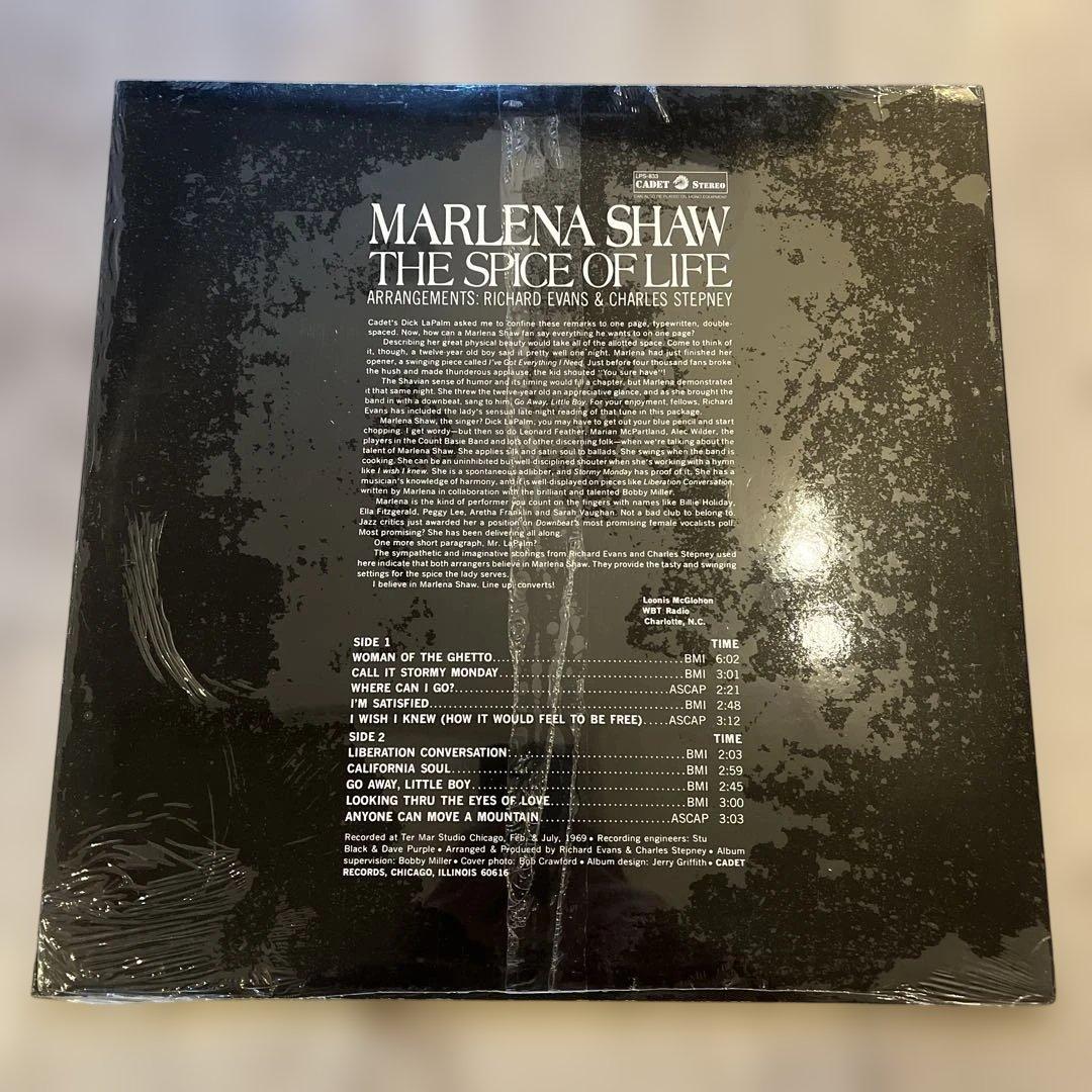 Marlena Shaw The Spice Of Life レコードUS盤LP