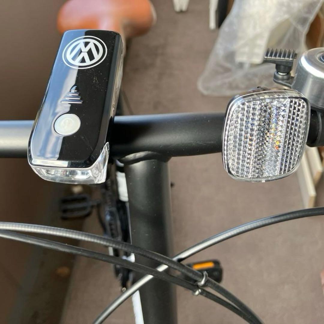 【美品】奈良〜関西圏引き渡し　20インチ フォルクスワーゲン折り畳み自転車　黒色