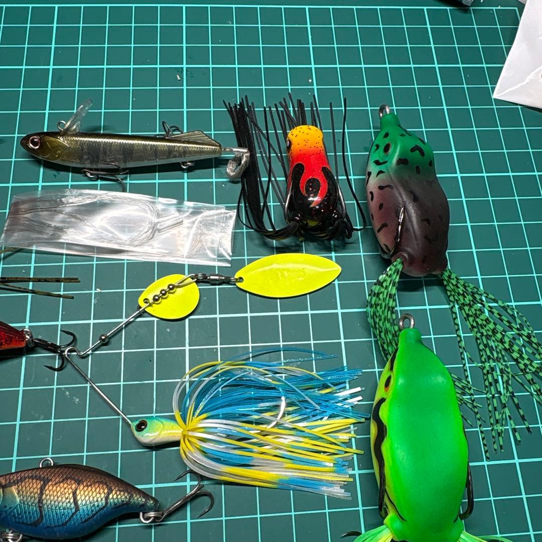 バス釣り　ハードルアーセット