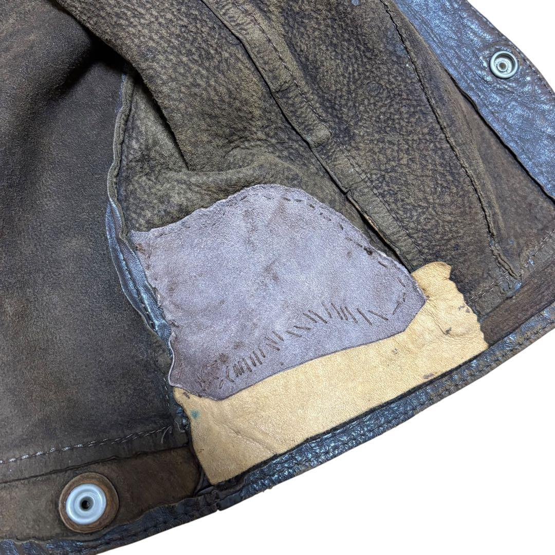 50s Levi's shorthorn リーバイス ショートホーン レザー