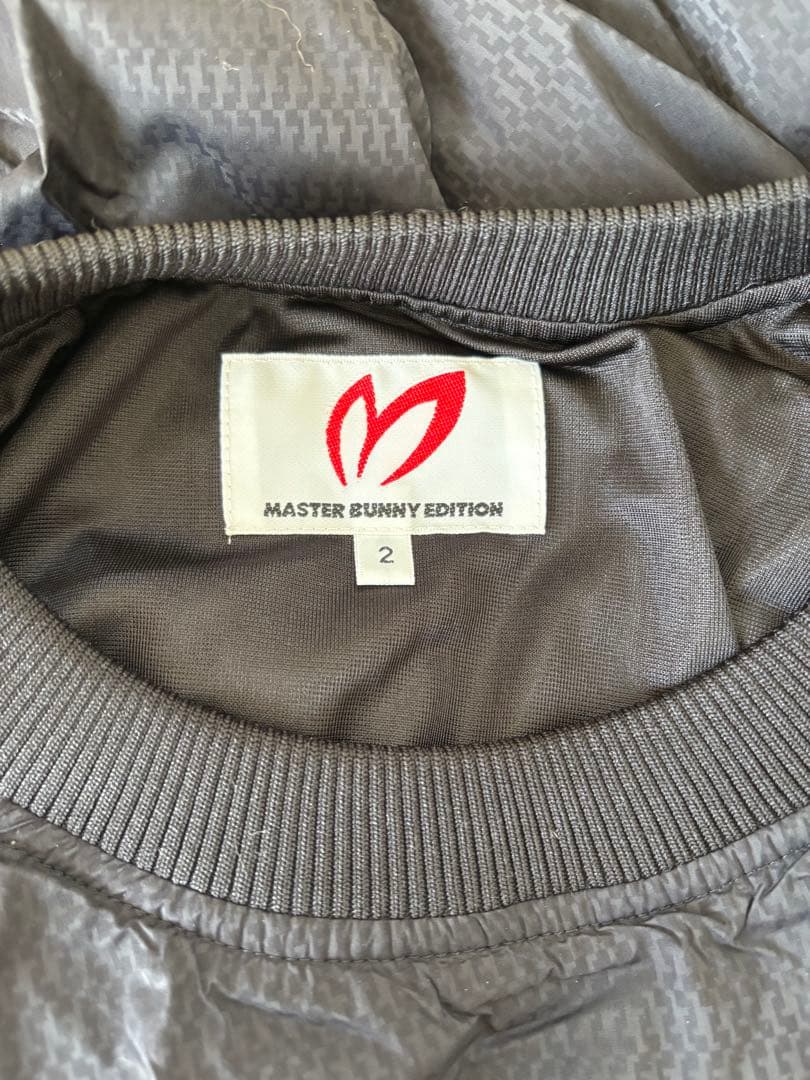 MASTER BUNNY EDITION ブラック アウターサイズ2 ブルゾン