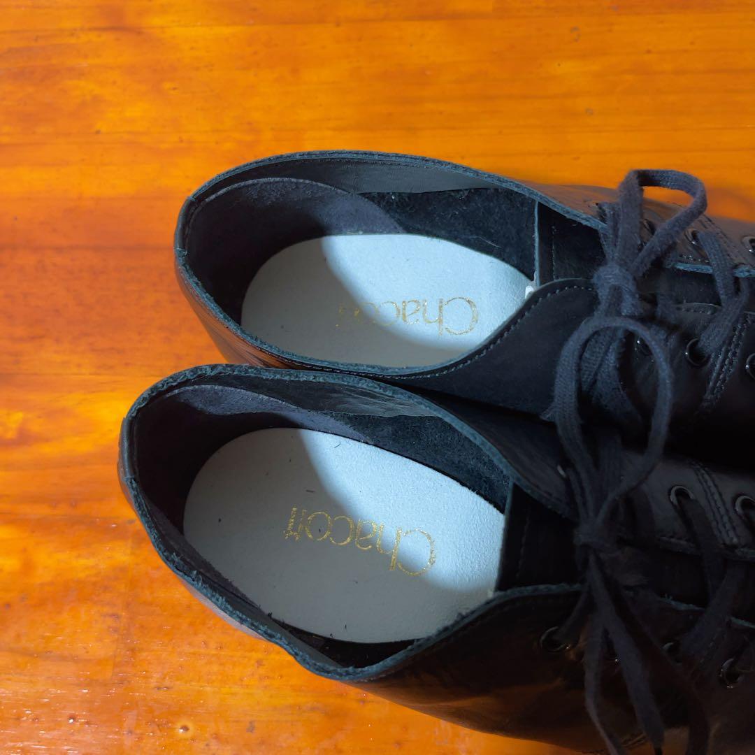 チャコット ダンスシューズ ジャズ 黒 ブラック 24.5cm