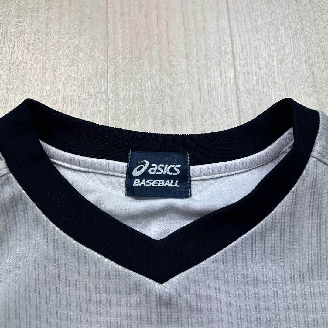 アシックス横浜高校硬式野球部ベースボールシャツL 甲子園希少デザイン