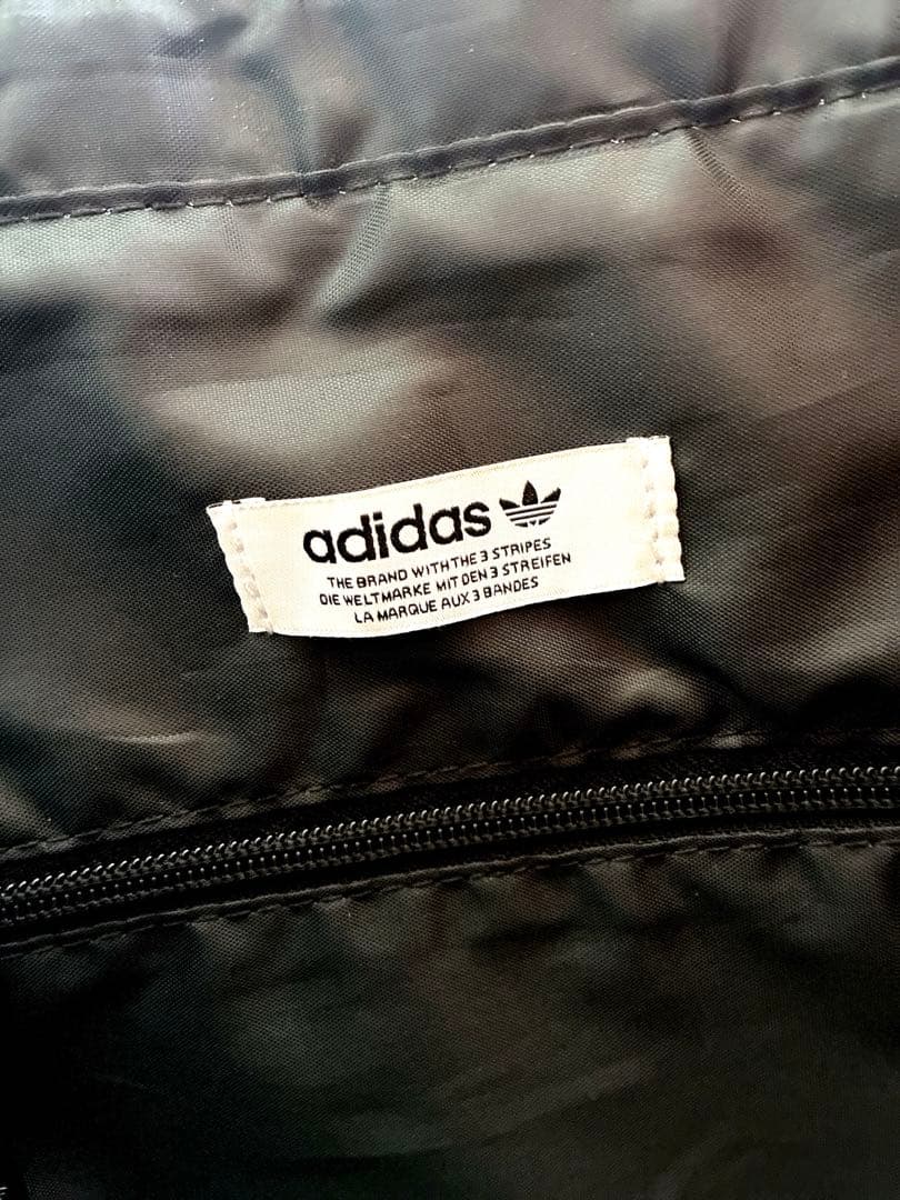 【激レア!】adidasoriginal トートバック メタル シルバー 大容量
