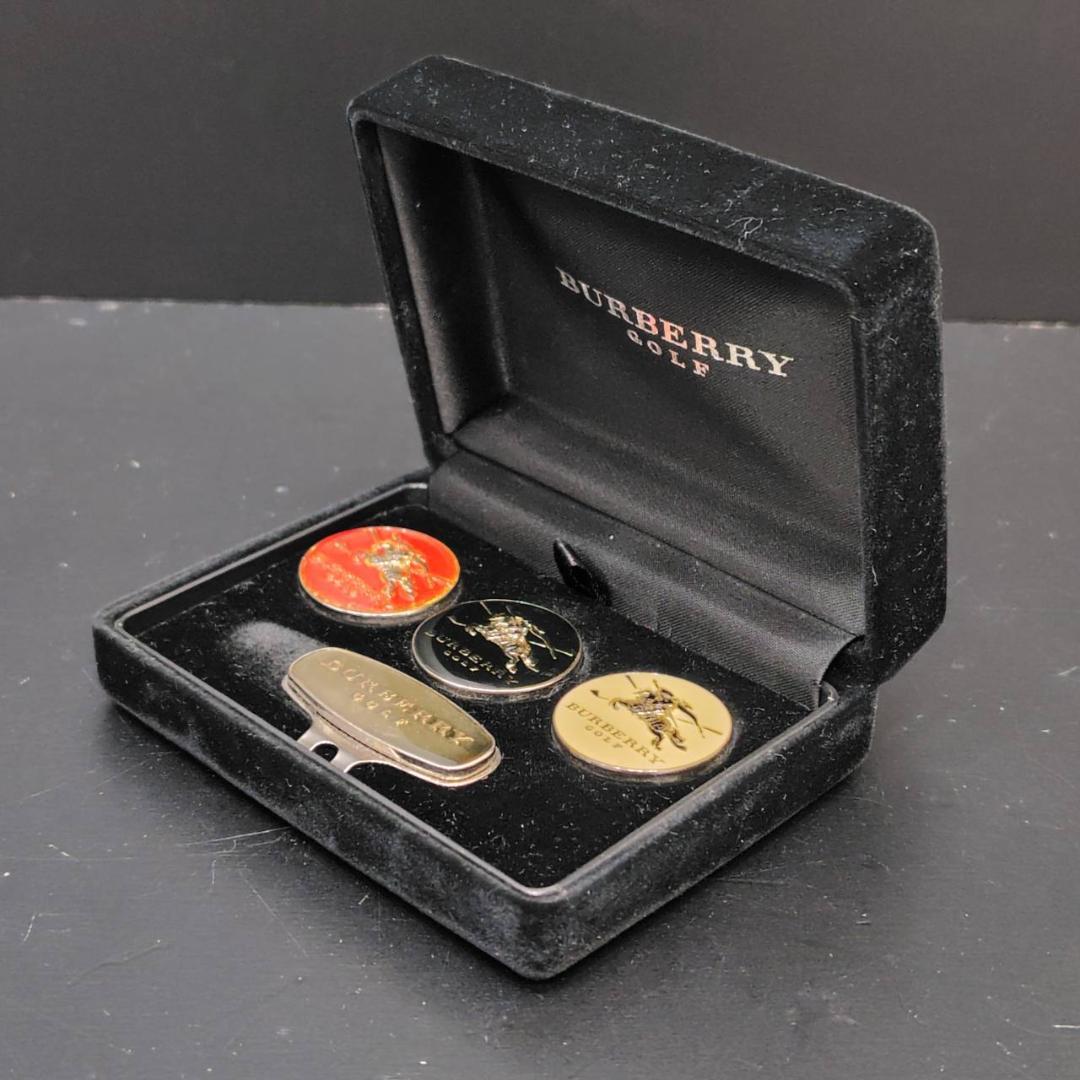 BURBERRY ホースロゴ ゴルフマーカーセット MH235