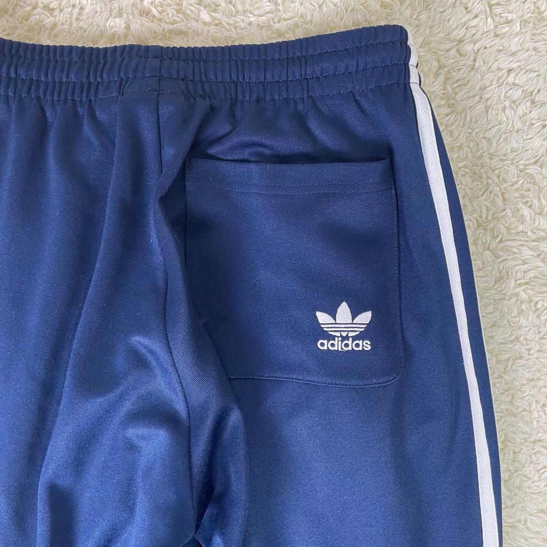 アディダス adidas トラックジャケット ジャージ バイカラー 両面ロゴ刺繍