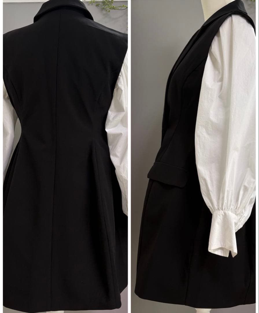 美香さんコラボ☆アンドノスタルジア ジレミニワンピ