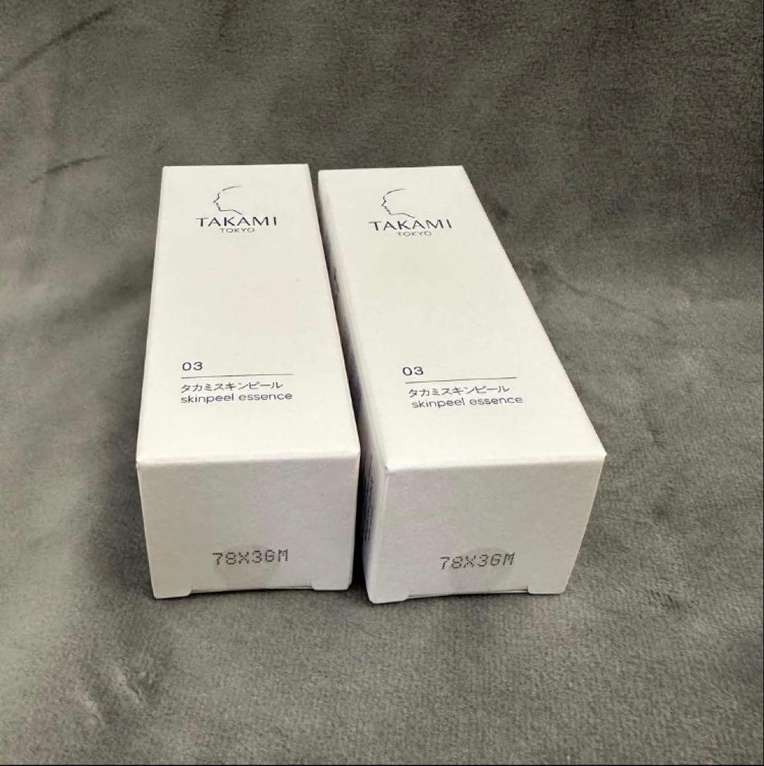 新品TAKAMIタカミスキンピール 30ml(角質ケア化粧液) 二つセット-，