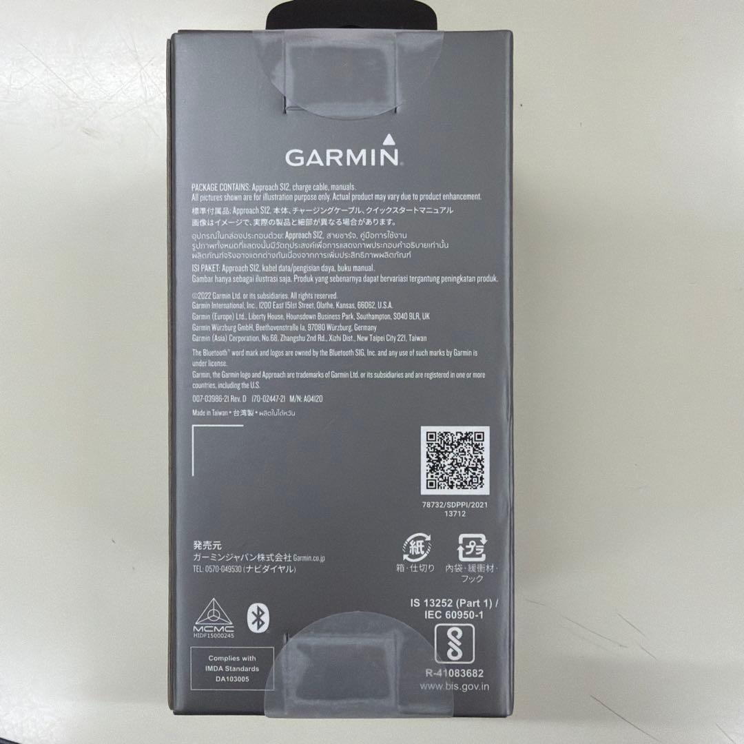 GARMIN APPROACH S12 GPSゴルフデバイス