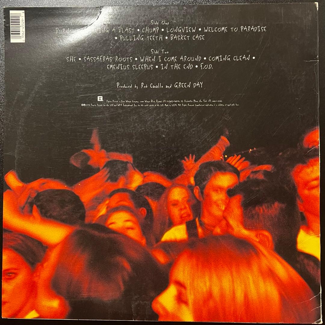 【LP/US盤】Green Day / Dookie